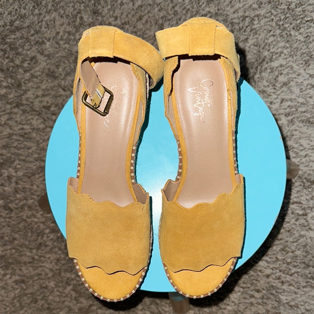 Charming Mustard Yellow Women's Sandals